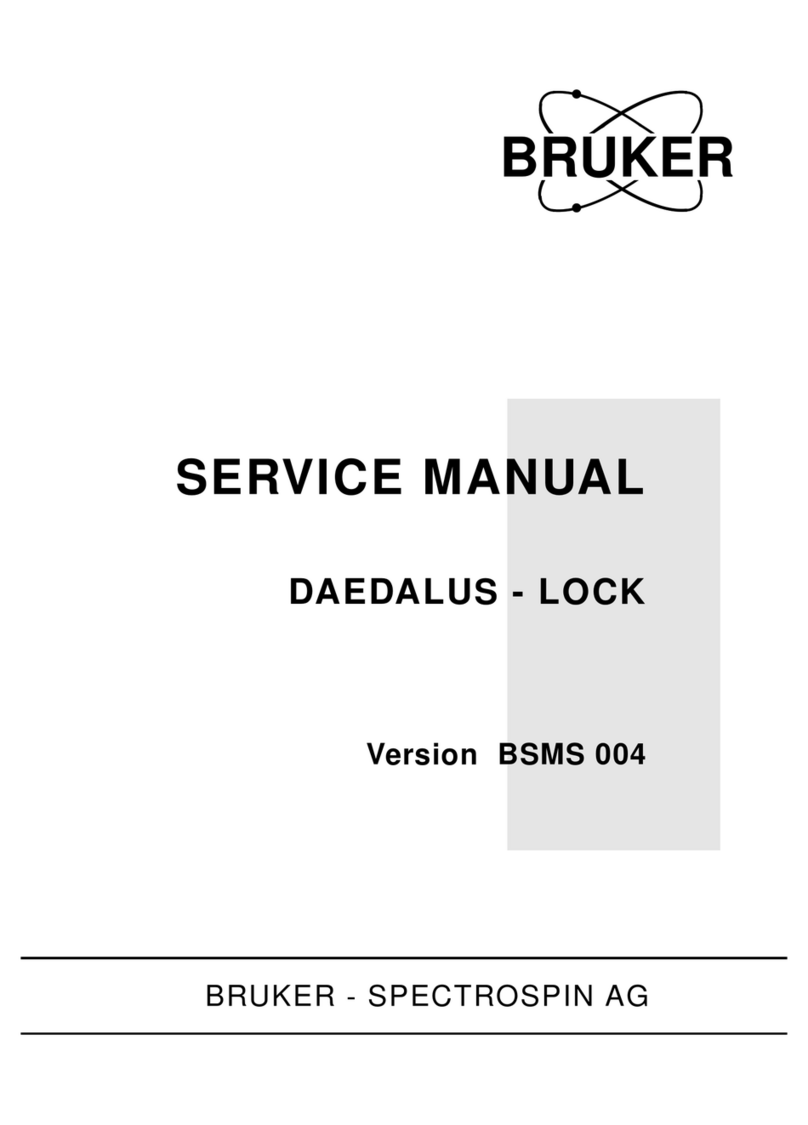 Bruker DAEDALUS Service manual