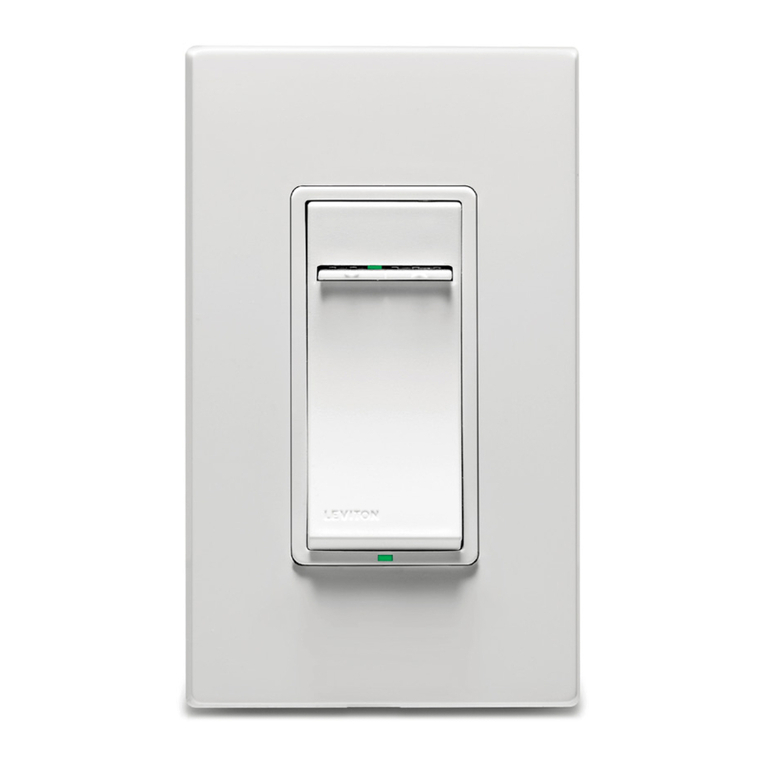 Leviton vizia rf + VRMX1-1L User manual
