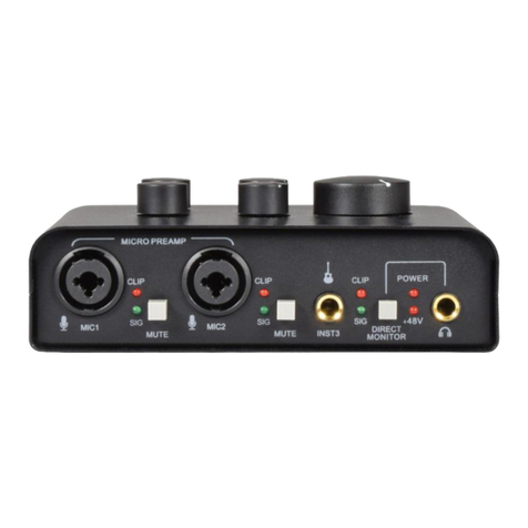 Citronic USB2+1 user manual