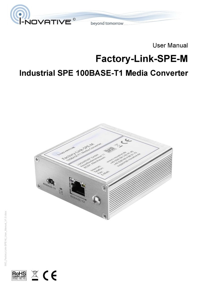 I-novative Factory-Link-SPE-M user manual