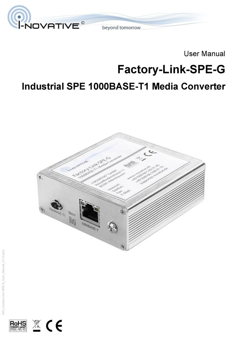 I-novative Factory-Link-SPE-G user manual