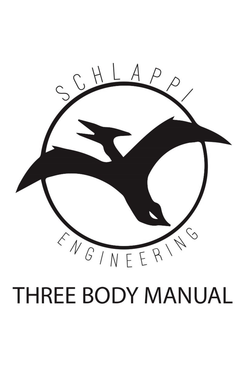SCHLAPPI ENGINEERING THREE BODY manual