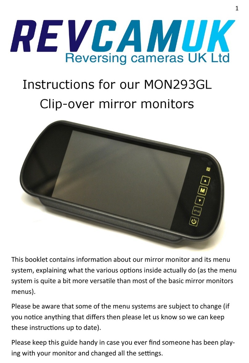 REVCAMUK MON293GL User manual