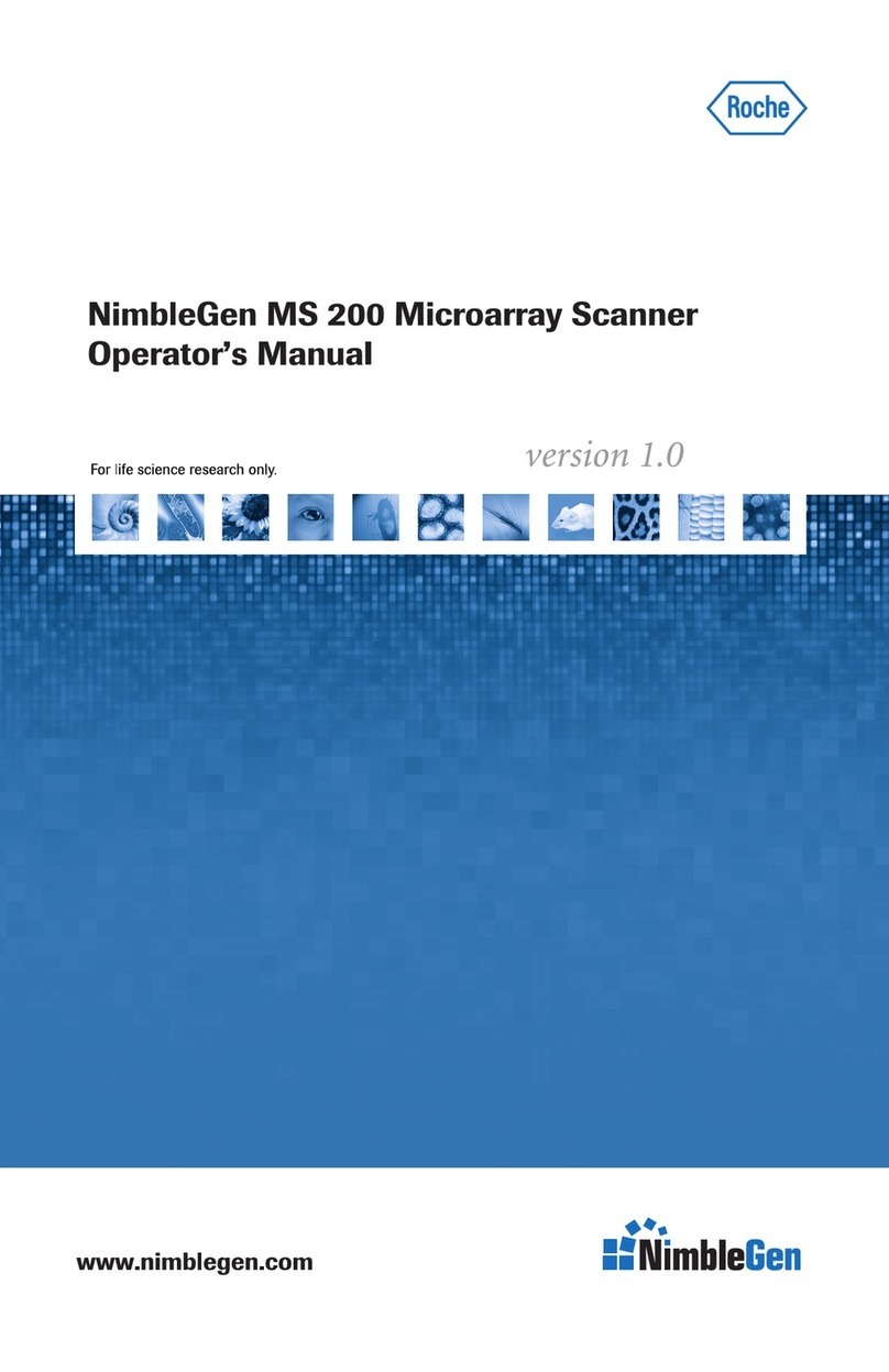 Roche Nimblegen MS 200 Operator's manual