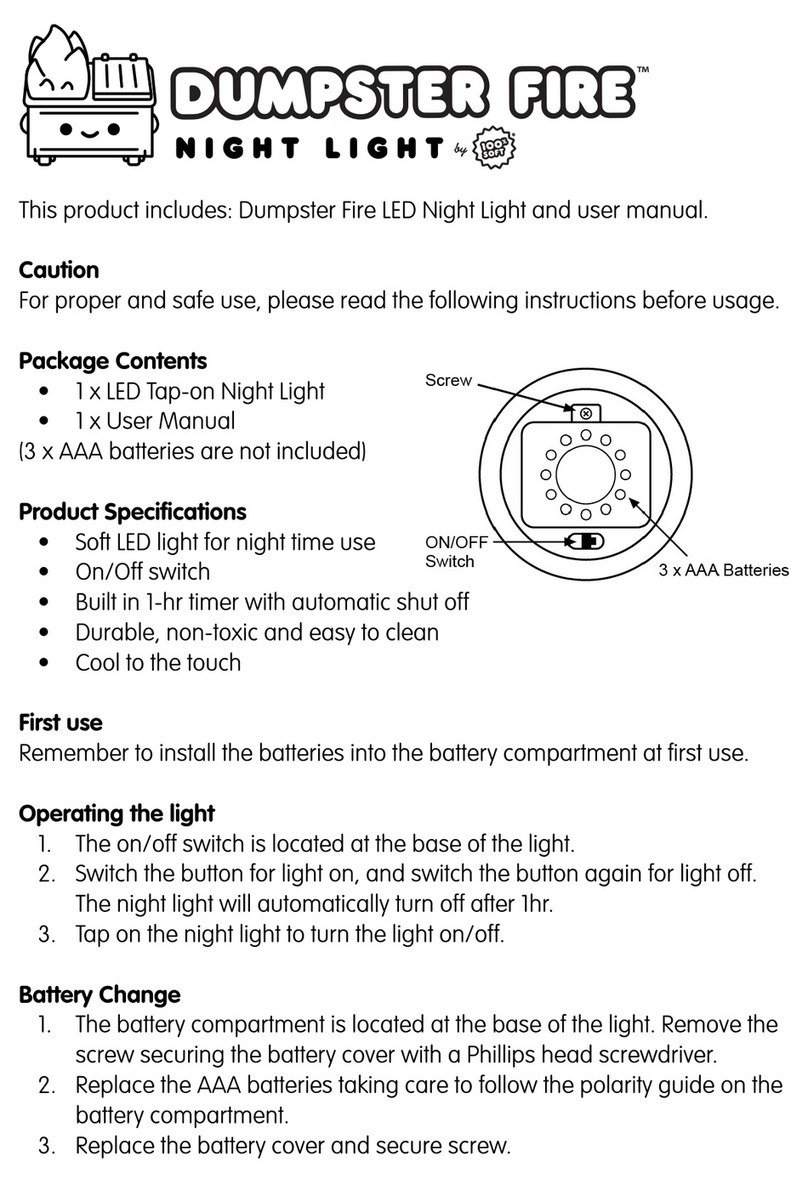 100% SOFT Dumpster Fire user manual