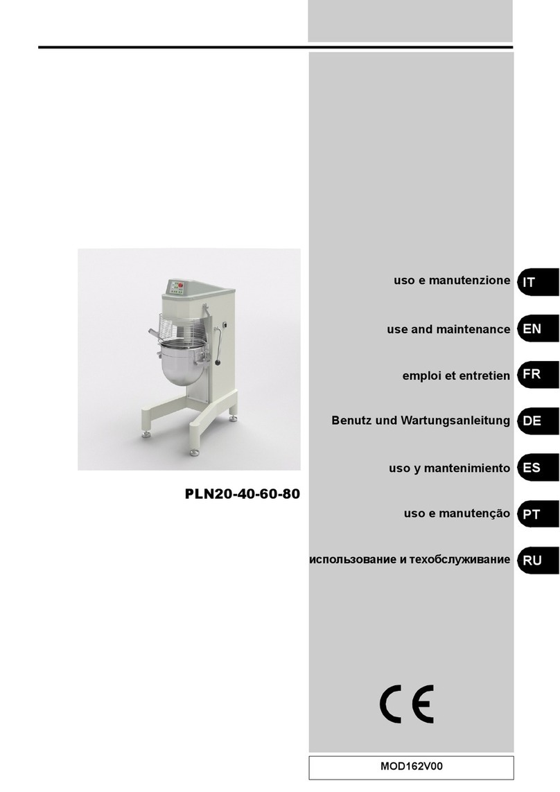 Fimar PLN60M Use and maintenance