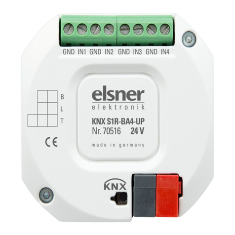 elsner elektronik KNX S1R-BA4-UP Guide elsner elektronik KNX S1R-BA4-UP Guide