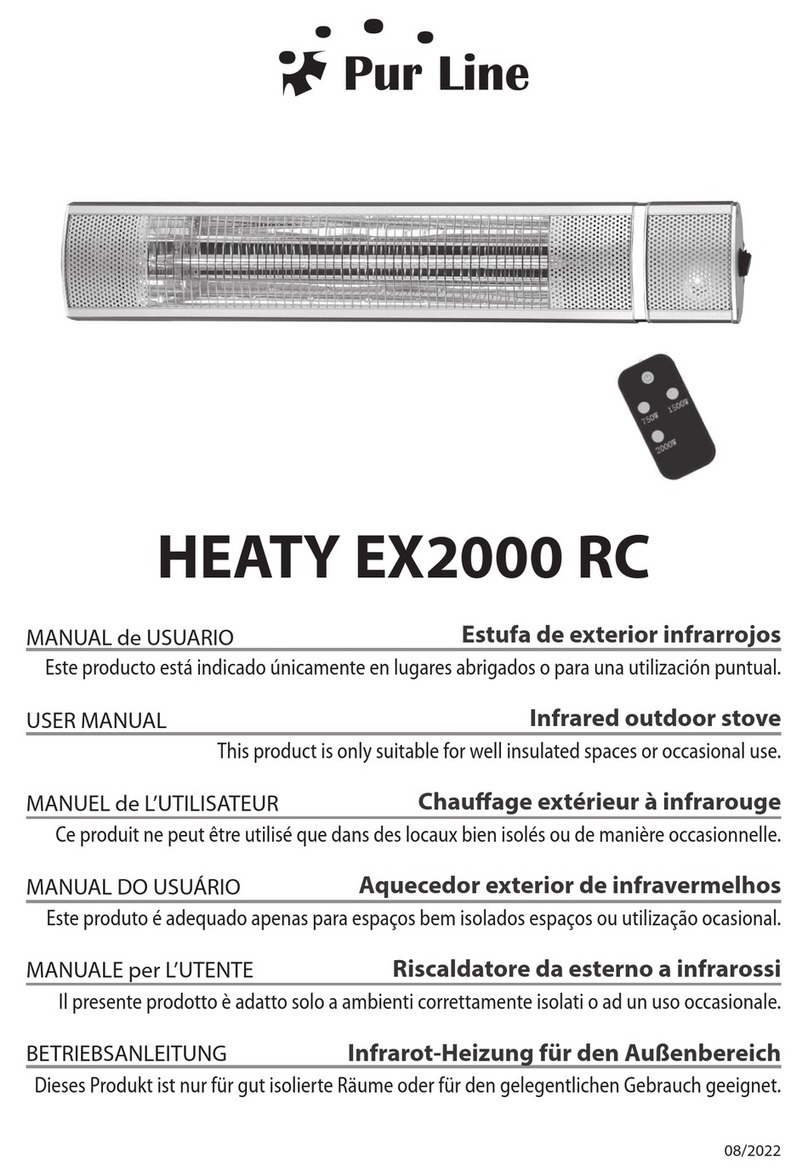 Pur Line HEATY EX2000 RC User manual