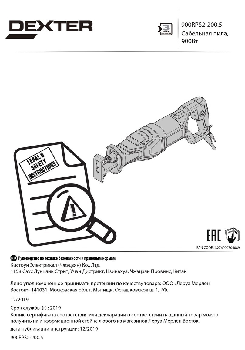 Dexter Laundry 900RPS2-200.5 instruction manual