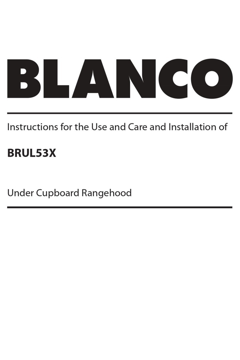 Blanco BRUL53X User manual