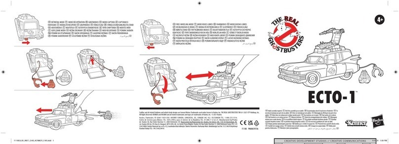 Hasbro The Real Ghostbusters ECTO-1 User manual Hasbro The Real Ghostbusters ECTO-1 User manual