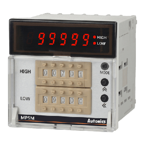 Autonics MP5M Series User manual