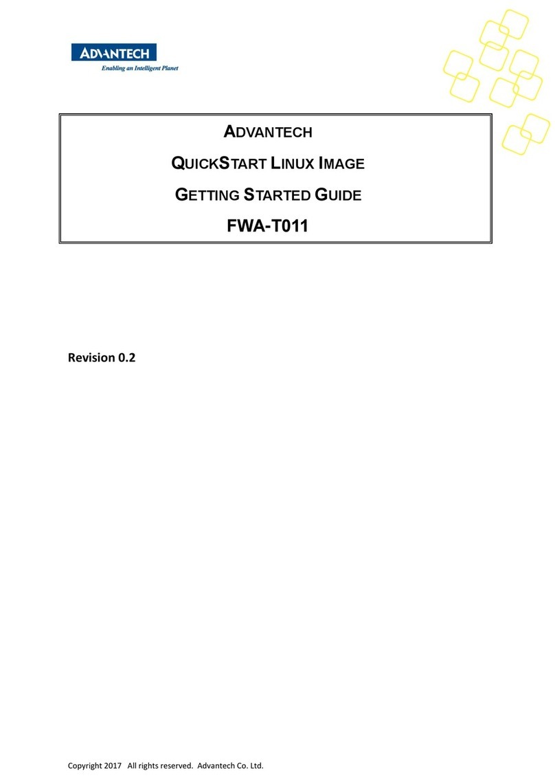 Advantech FWA-T011 User manual