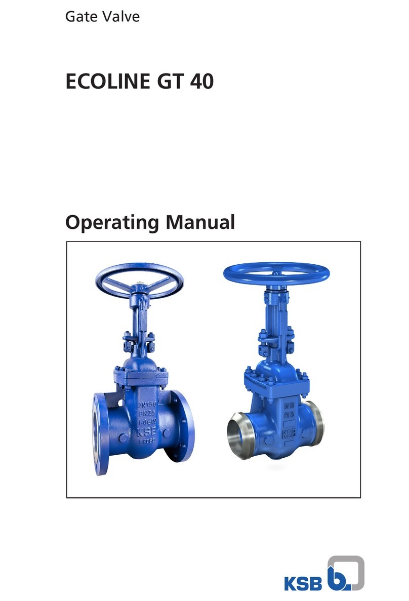 KSB ECOLINE GT 40 operating manual