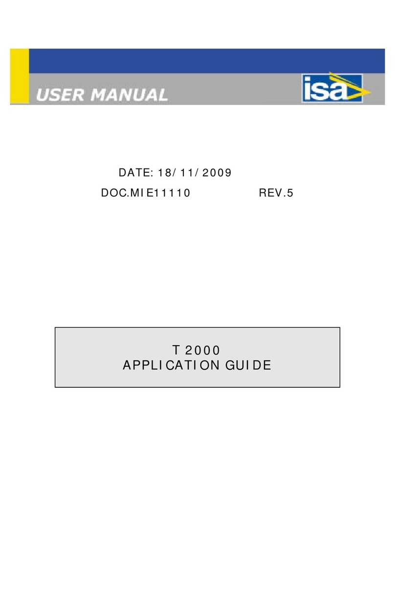 ISA T2000 user manual