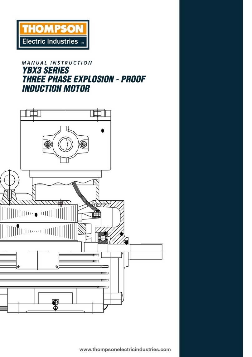 Thompson YBX3 Series instruction manual Thompson YBX3 Series instruction manual