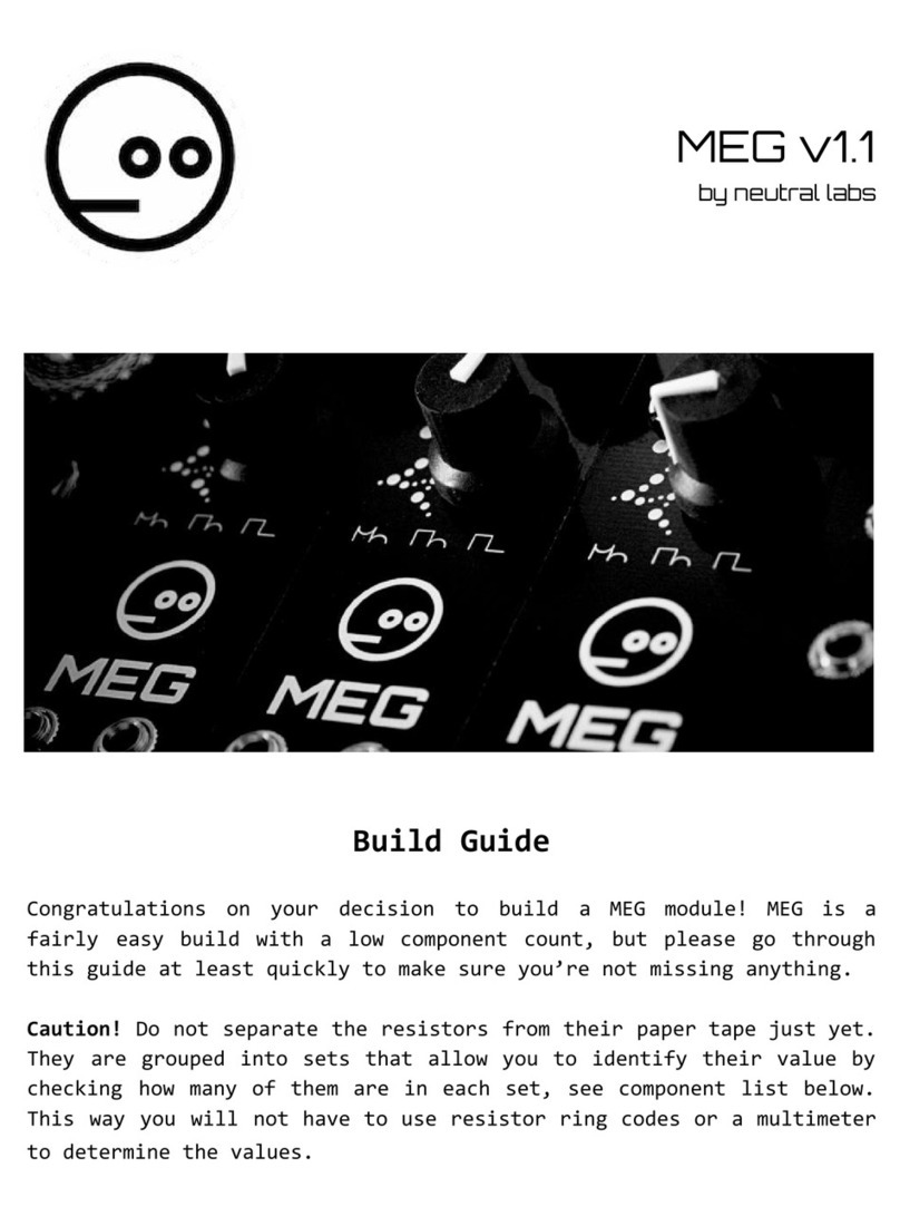 neutral labs MEG v1.1 User manual
