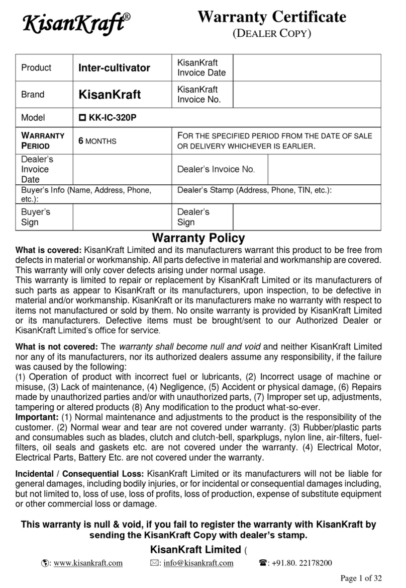 KISANKRAFT KK-IC-320P user manual