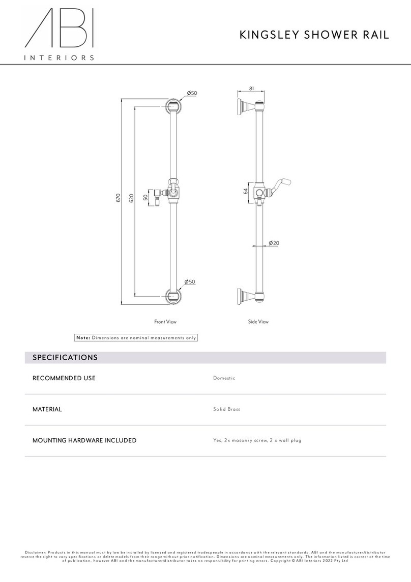abi KINGSLEY 12656 quick start guide