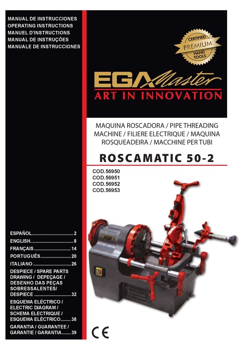 EGAmaster ROSCAMATIC 50-2 operating instructions