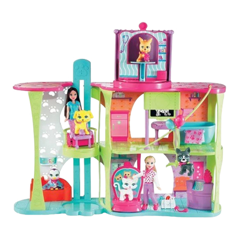 Mattel Sparklin' Pets Pawspital User manual