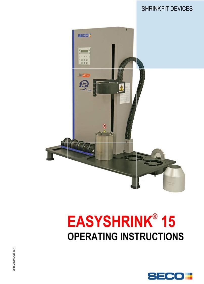 Seco EASYSHRINK 15 operating instructions