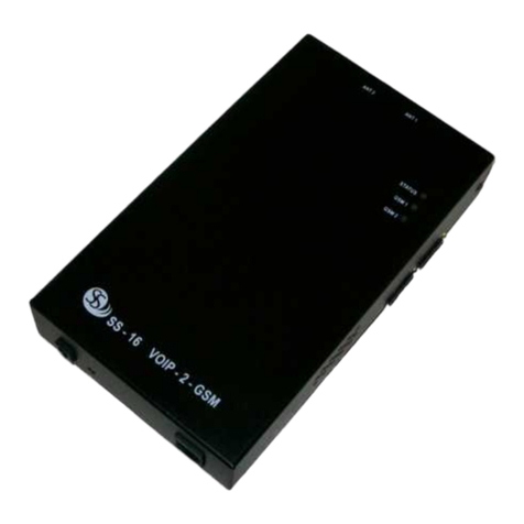 SS Telecoms SS-16 user manual