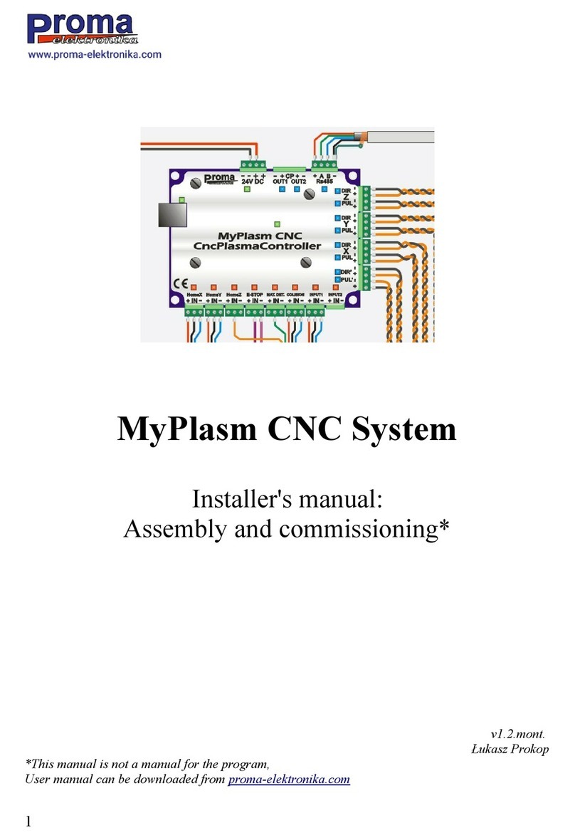 Proma MyPlasm CNC User guide