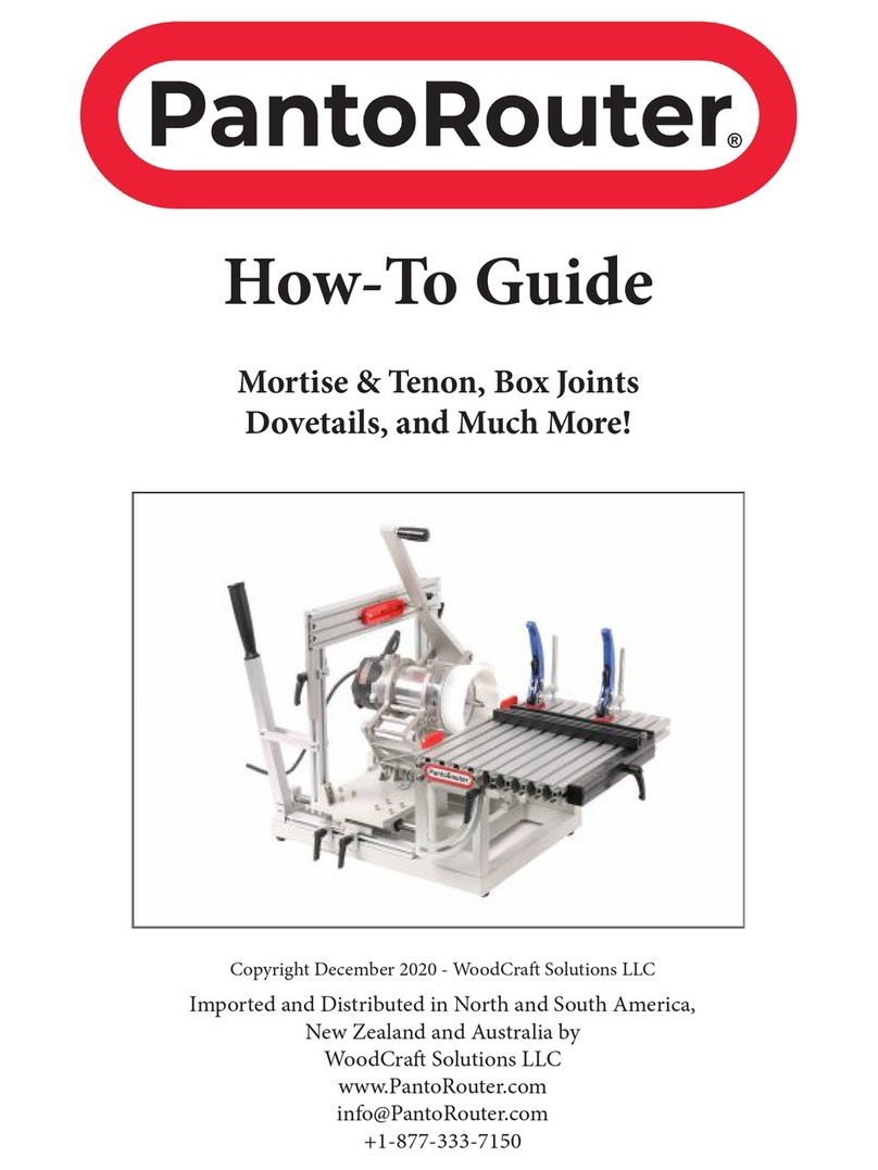 Woodcraft PantoRouter How-to guide