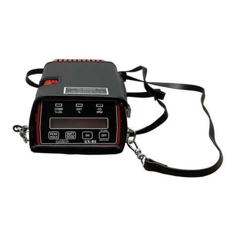 RKI Instruments GX-82 User manual RKI Instruments GX-82 User manual