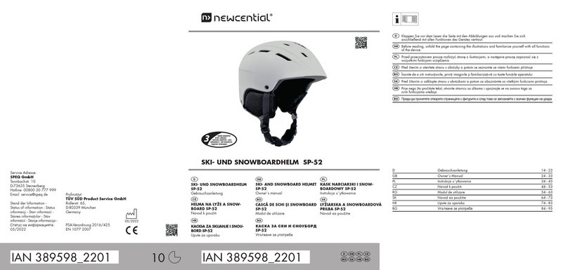 Newcential SP-52 owner's manual