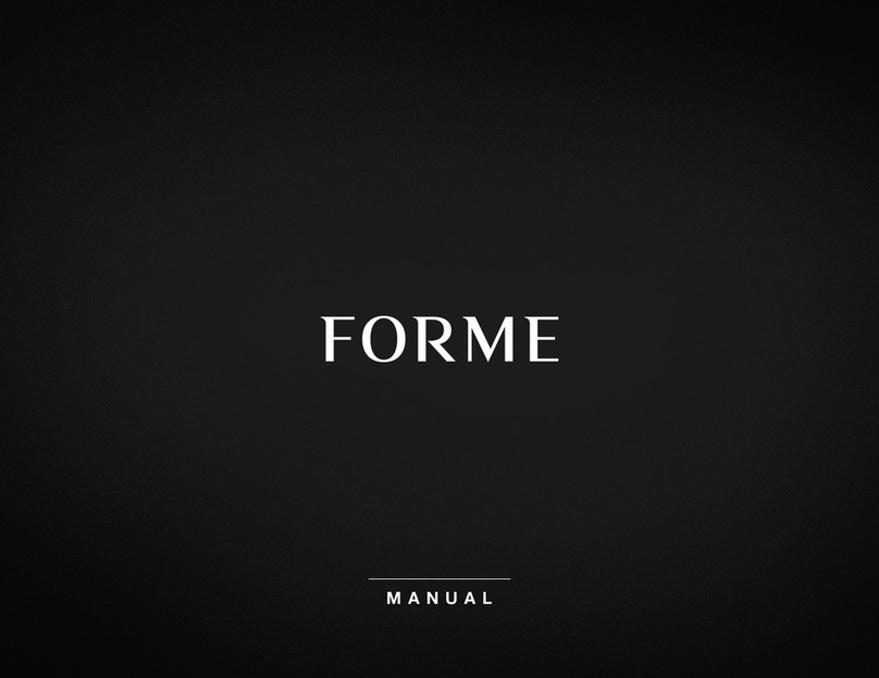 Forme Studio User manual