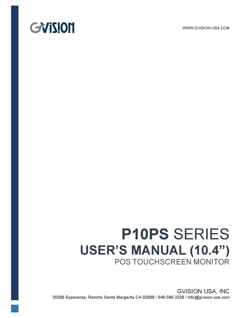 GVision P10PS Series User manual