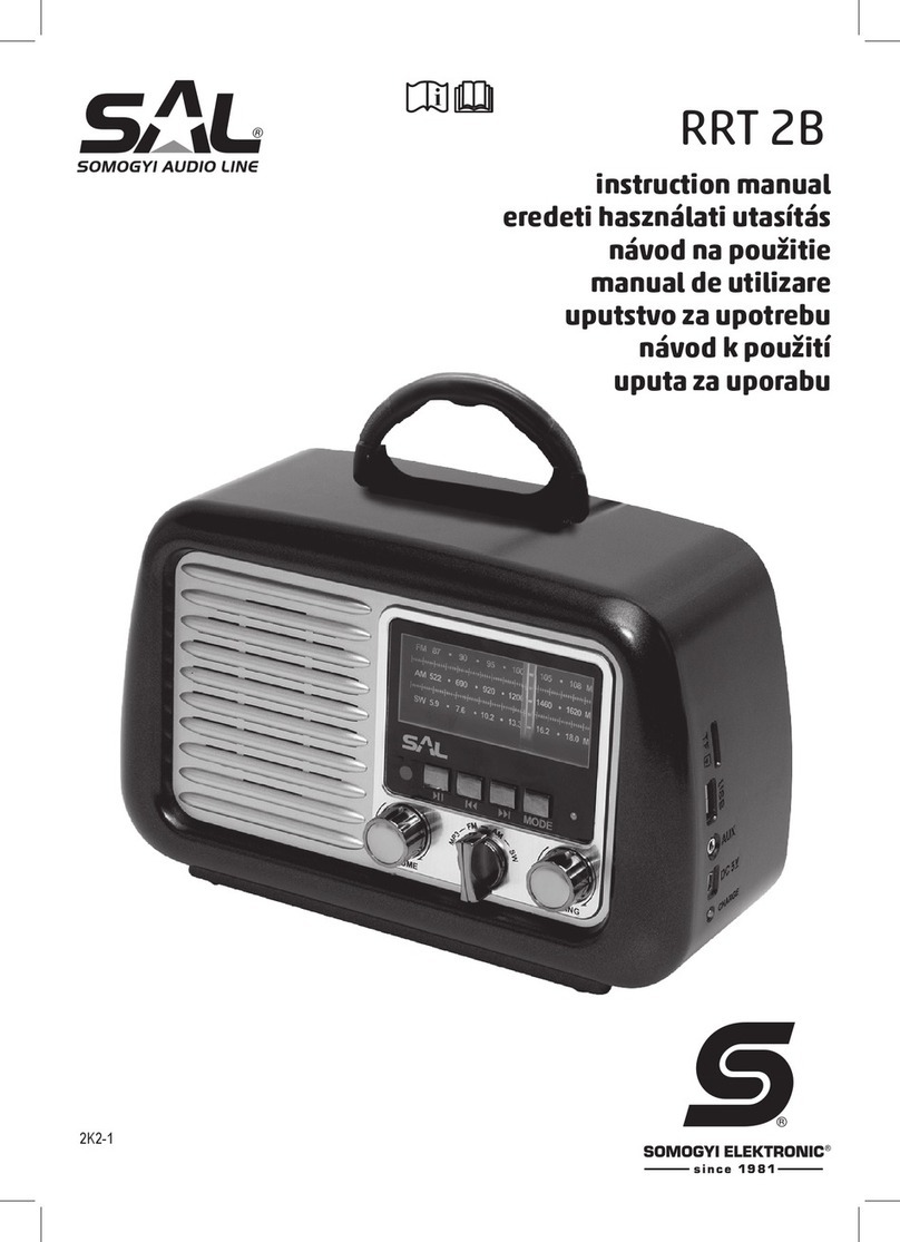 Somogyi SAL RRT 2B instruction manual