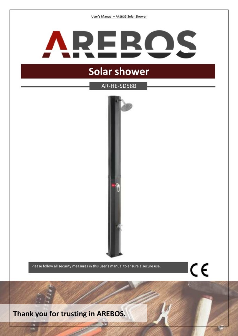 AREBOS AR-HE-SD58B user manual