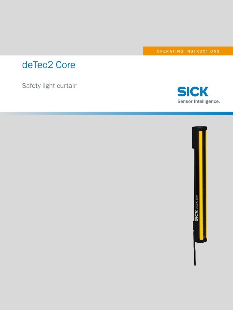 SICK deTec2 Core User manual