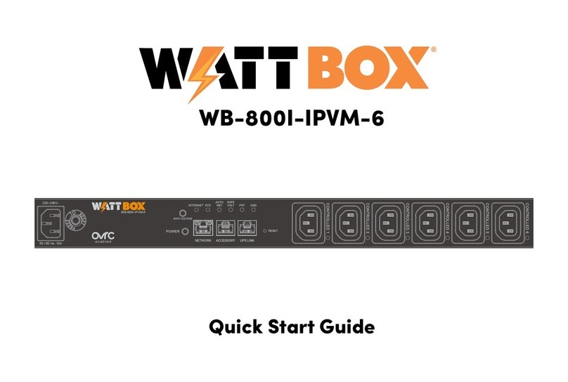 watt box WB-800I-IPVM-6 quick start guide watt box WB-800I-IPVM-6 quick start guide