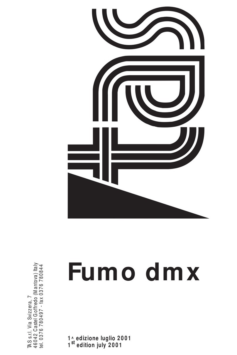 TAS Fumo dmx manual