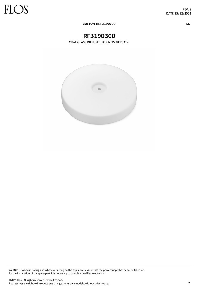 FLOS RF3190300 quick start guide
