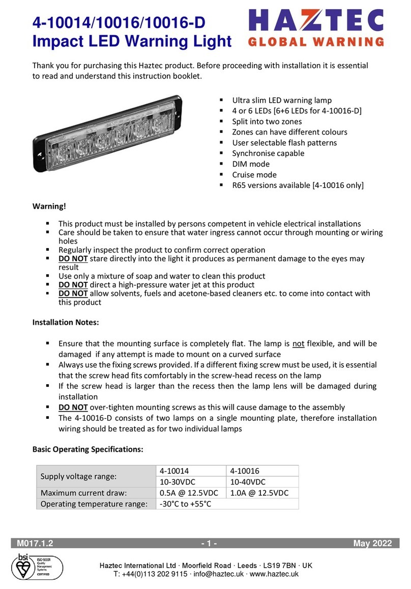 Haztec 4-10014 User manual
