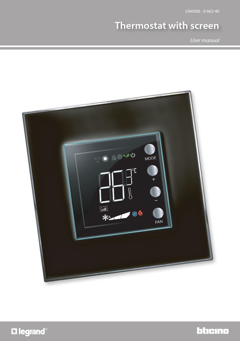 LEGRAND bticino LN4580 user manual