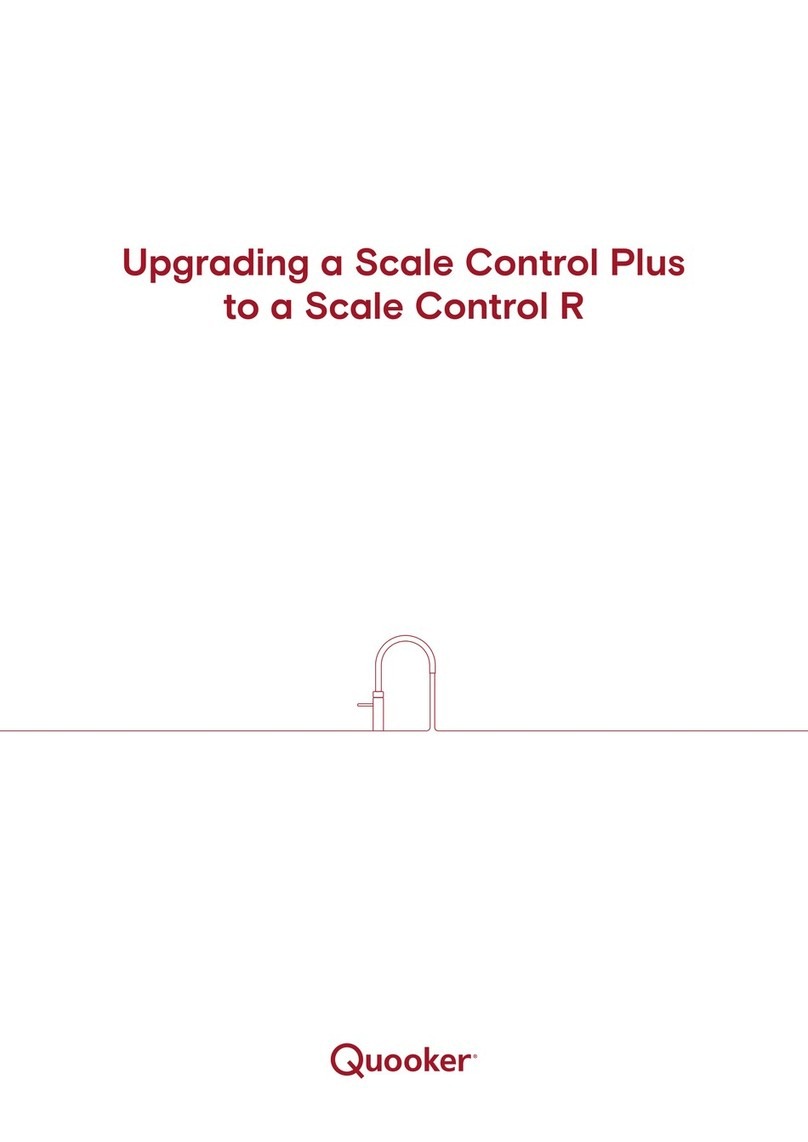 Quooker Scale Control Plus User manual
