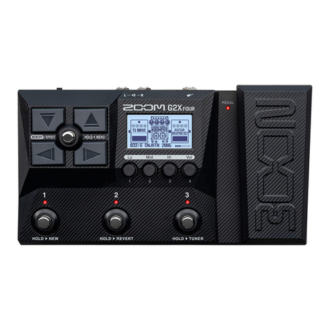 Zoom G2 manual
