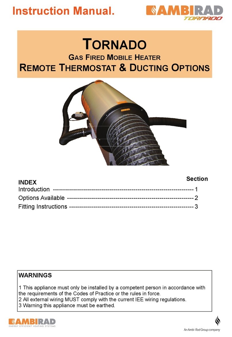 Ambirad TORNADO instruction manual Ambirad TORNADO instruction manual