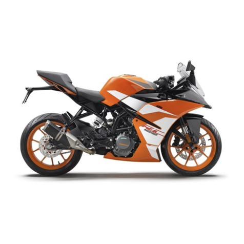 KTM RC 125 Setup instructions
