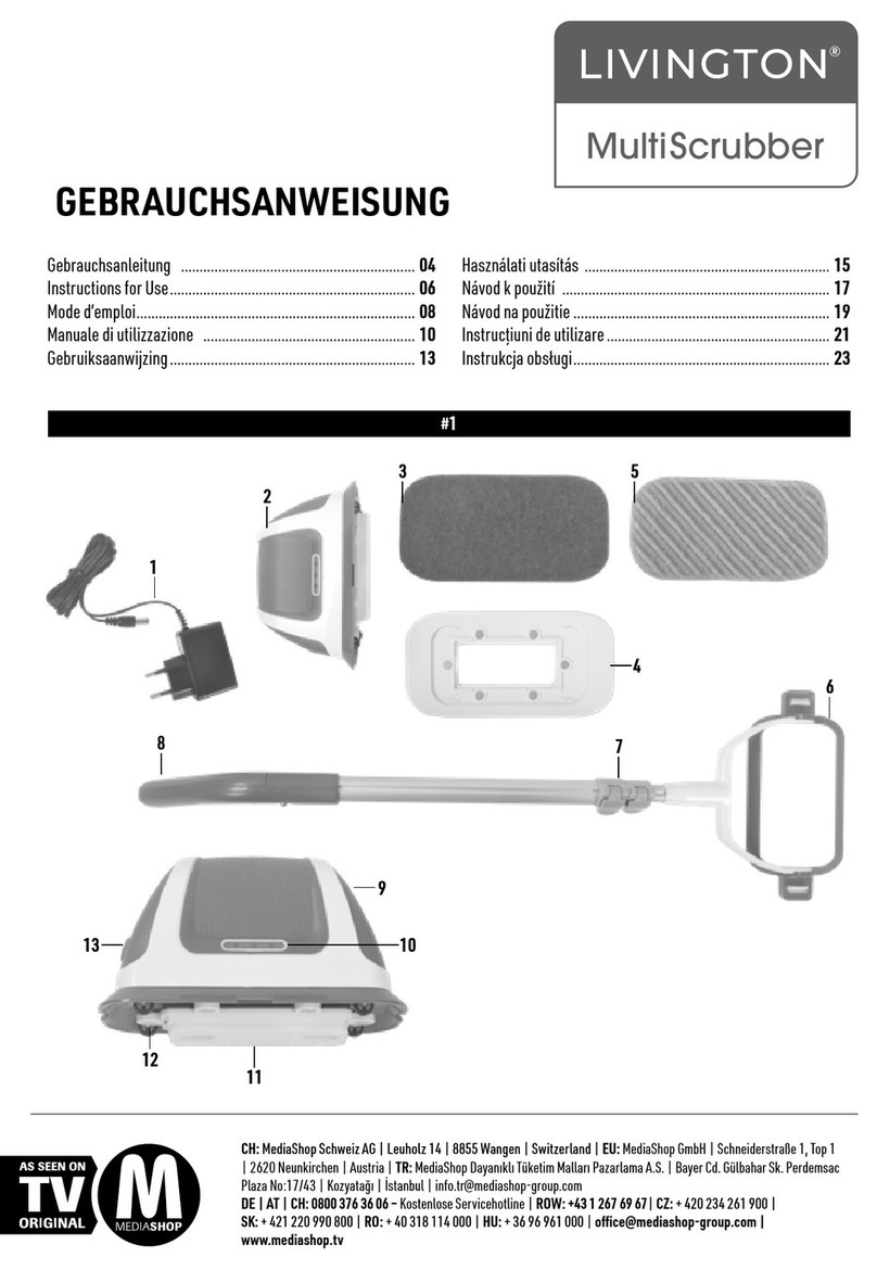 Livington MultiScrubber Instructions for use
