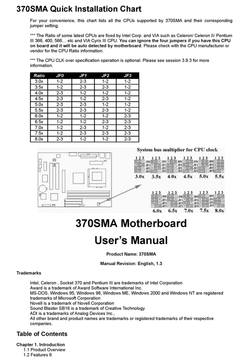 Taiwan Commate Computer Inc. 370SMA User manual Taiwan Commate Computer Inc. 370SMA User manual