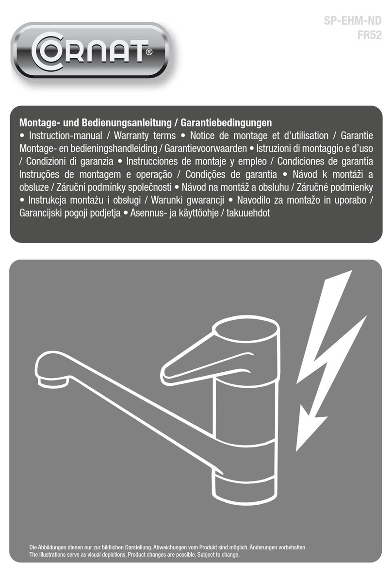 Cornat FR52 instruction manual