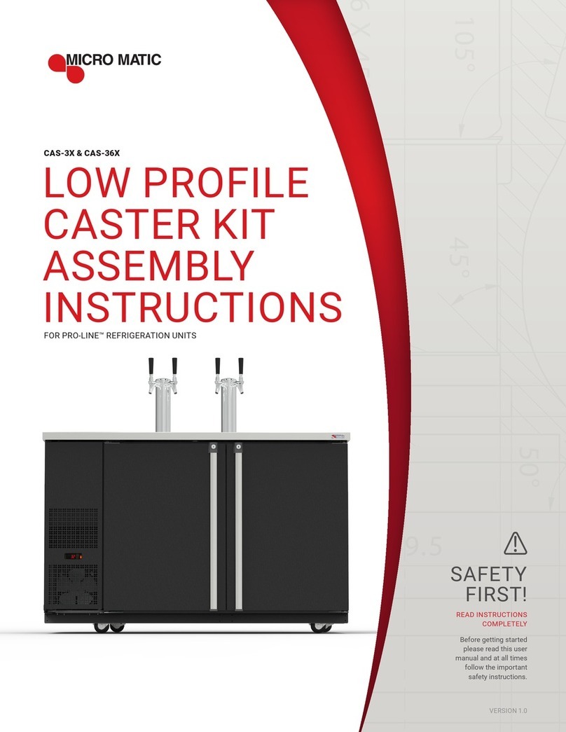 MICROMATIC CAS-36X Assembly instructions