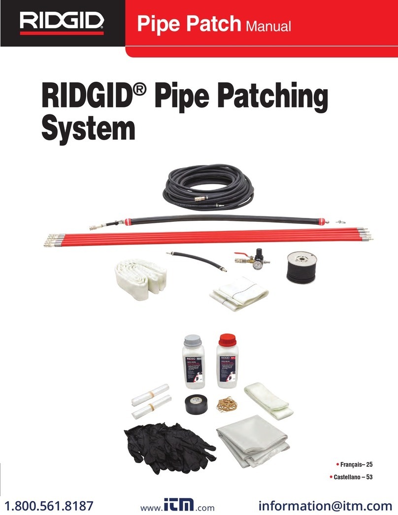 RIDGID Pipe Patch manual RIDGID Pipe Patch manual